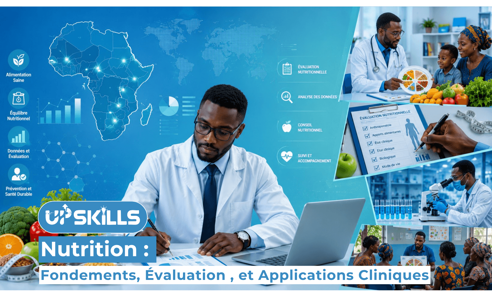 Nutrition : Fondements, Évaluation , et Applications Cliniques